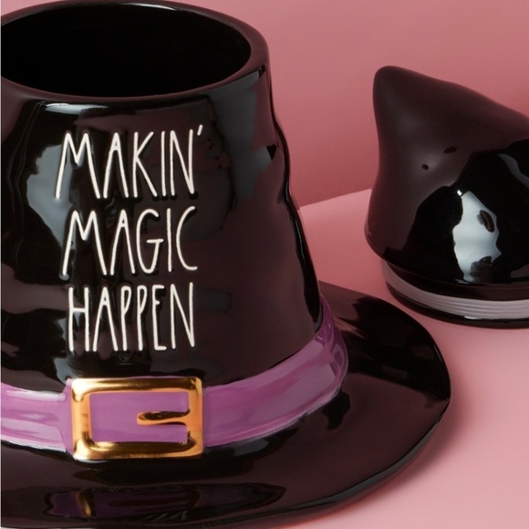 Last One! 🧙 New Witches Hat Decor Rae Dunn 11”T Witches Hat Canister Cookie Jar - Picture 8 of 10